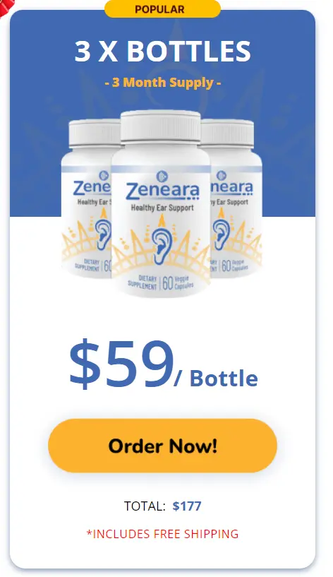 Zeneara - 3 bottles