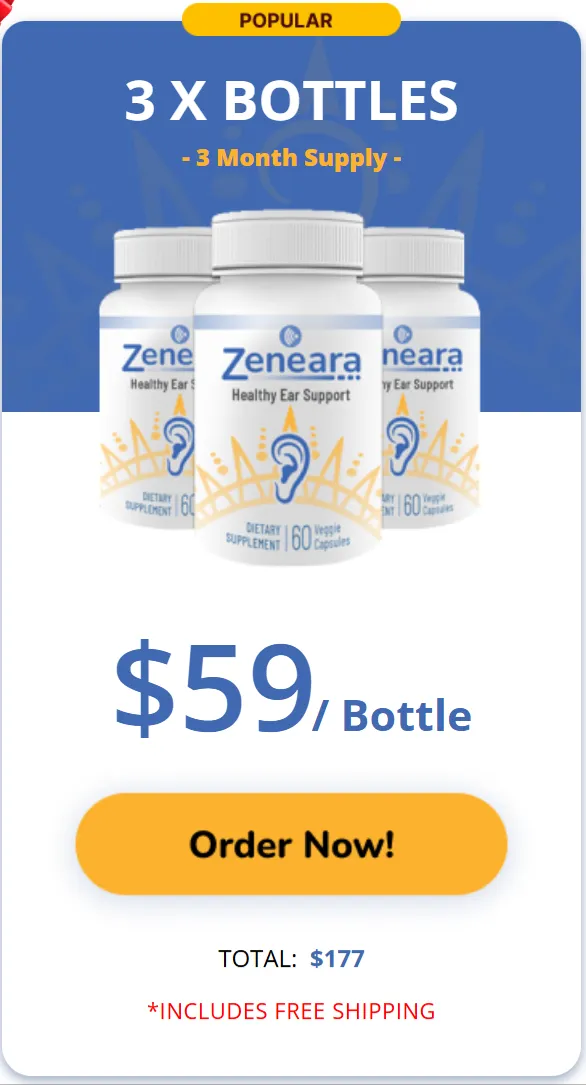 Zeneara price 3 bottle